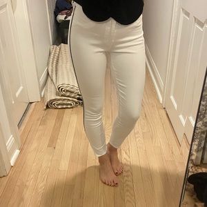 L’AGENCE white jeans never worn